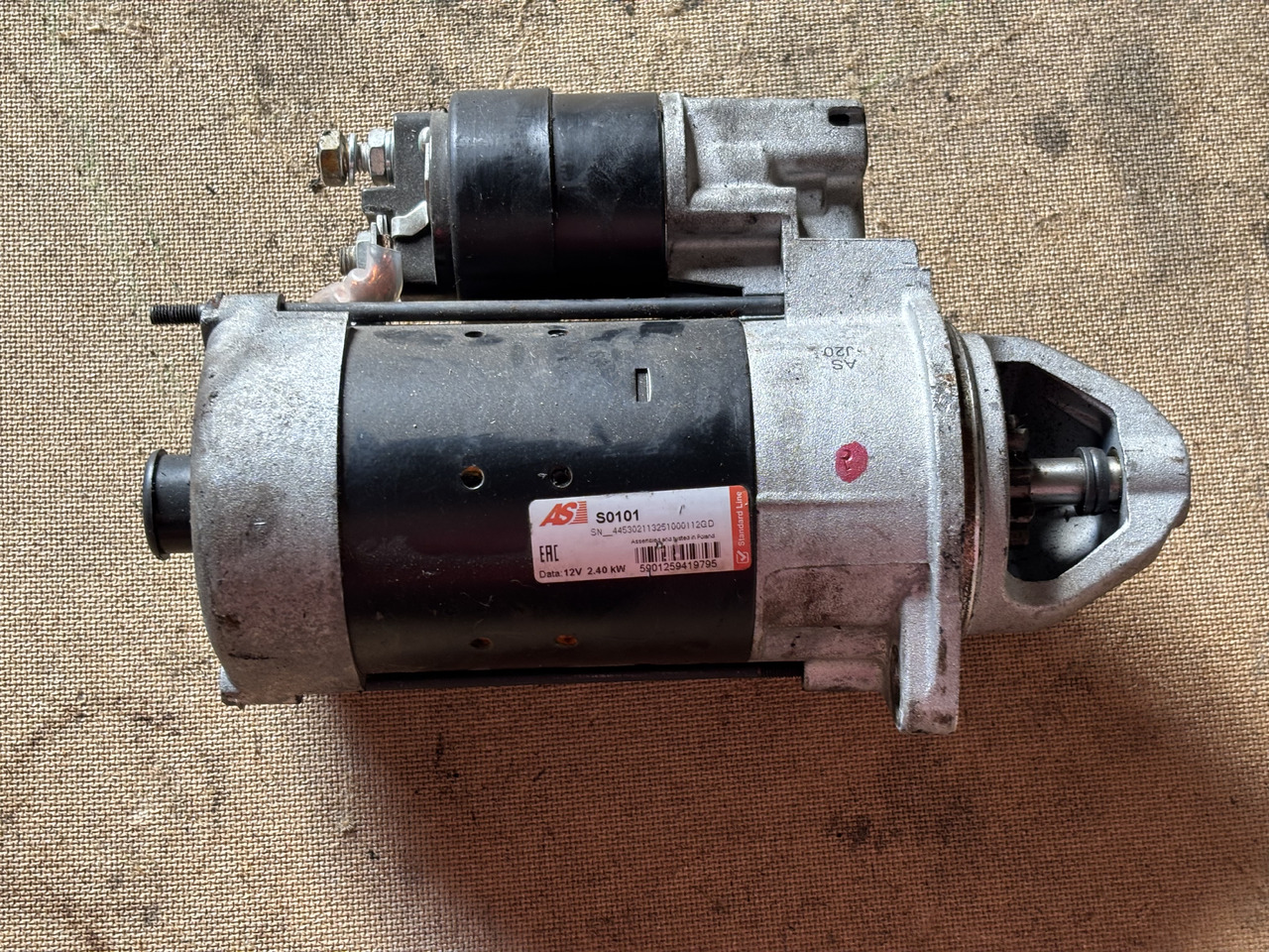 Deutz TD2011 D2011 D2011L04W Rozrusznik AS S0101 - Bộ đề: hình 2 Deutz TD2011 D2011 D2011L04W Rozrusznik AS S0101 - Bộ đề: hình 2