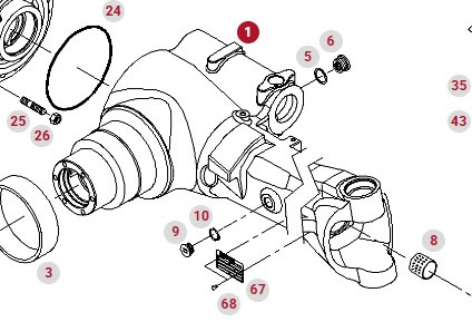 Fendt 414 415 512 513 712 712 S4 Wspornik Osi Obudowa Mostu Obudowa F416300020020 F712301020170 - Trục và các bộ phận cho Máy móc nông nghiệp: hình 1 Fendt 414 415 512 513 712 712 S4 Wspornik Osi Obudowa Mostu Obudowa F416300020020 F712301020170 - Trục và các bộ phận cho Máy móc nông nghiệp: hình 1