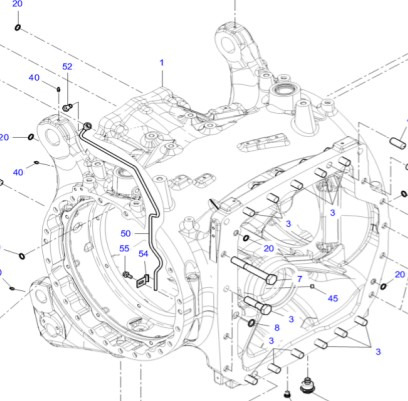 Fendt 930 933 936 939 942 Vario Gen 6 Obudowa Osi Tylnej Wału Koła CZĘŚCI H218PH010103A - Trục và các bộ phận cho Máy cày: hình 1 Fendt 930 933 936 939 942 Vario Gen 6 Obudowa Osi Tylnej Wału Koła CZĘŚCI H218PH010103A - Trục và các bộ phận cho Máy cày: hình 1
