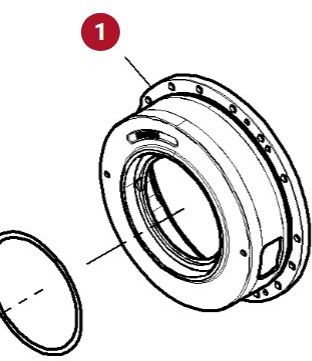 Fendt Vario 1038 1042 1046 1050 GEN 3 Pokrywa Łożyska Przedniej Osi F530300190010 - Trục trước cho Máy móc nông nghiệp: hình 1 Fendt Vario 1038 1042 1046 1050 GEN 3 Pokrywa Łożyska Przedniej Osi F530300190010 - Trục trước cho Máy móc nông nghiệp: hình 1