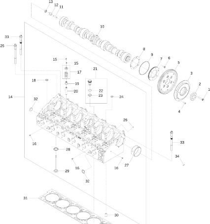 John Deere 9470RX - Głowica cylindra RE539438 (Silnik) - Đầu xilanh cho Máy móc nông nghiệp: hình 1 John Deere 9470RX - Głowica cylindra RE539438 (Silnik) - Đầu xilanh cho Máy móc nông nghiệp: hình 1