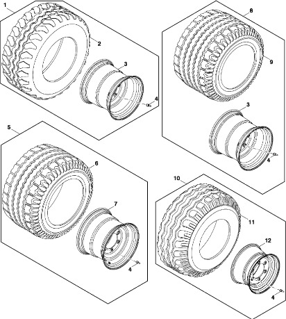 John Deere 960 - Felga DC40816 (Rama, pokrywy, róźne) - Vành cho Máy móc nông nghiệp: hình 1 John Deere 960 - Felga DC40816 (Rama, pokrywy, róźne) - Vành cho Máy móc nông nghiệp: hình 1