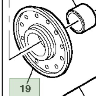 John Deere 9780CTS 9780 CTS Piasta Z13205 - Ổ bánh lái cho Máy móc nông nghiệp: hình 1 John Deere 9780CTS 9780 CTS Piasta Z13205 - Ổ bánh lái cho Máy móc nông nghiệp: hình 1