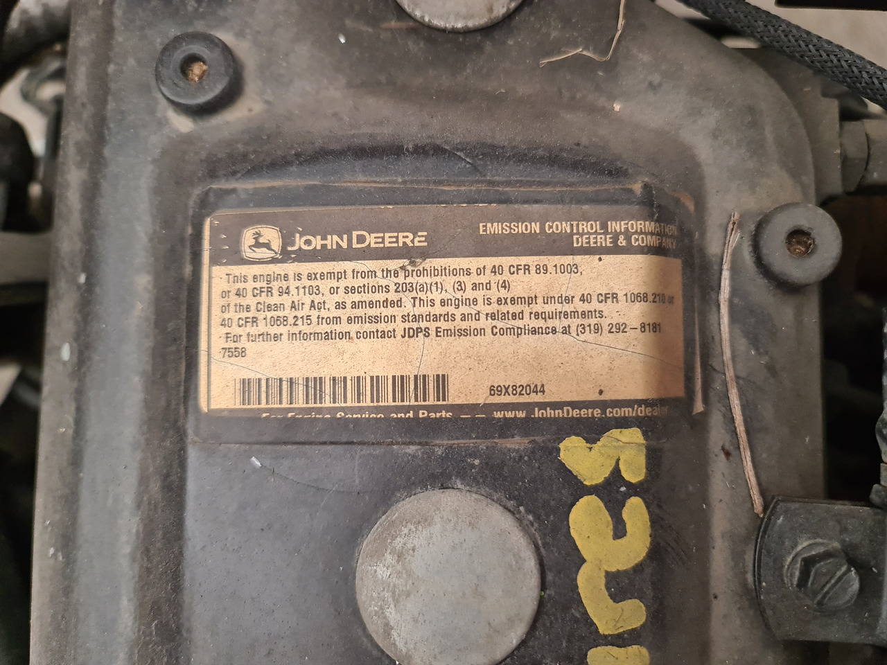 John Deere Silnik PowerTech PWX 4045HFC92 4.5L - Động cơ cho Máy móc nông nghiệp: hình 3 John Deere Silnik PowerTech PWX 4045HFC92 4.5L - Động cơ cho Máy móc nông nghiệp: hình 3