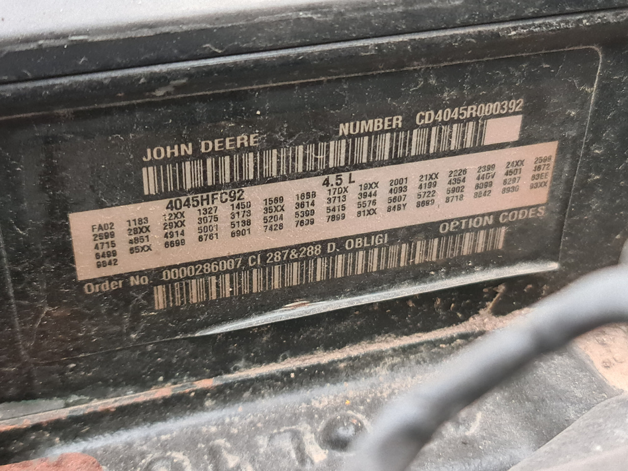 John Deere Silnik PowerTech PWX 4045HFC92 4.5L - Động cơ cho Máy móc nông nghiệp: hình 2 John Deere Silnik PowerTech PWX 4045HFC92 4.5L - Động cơ cho Máy móc nông nghiệp: hình 2
