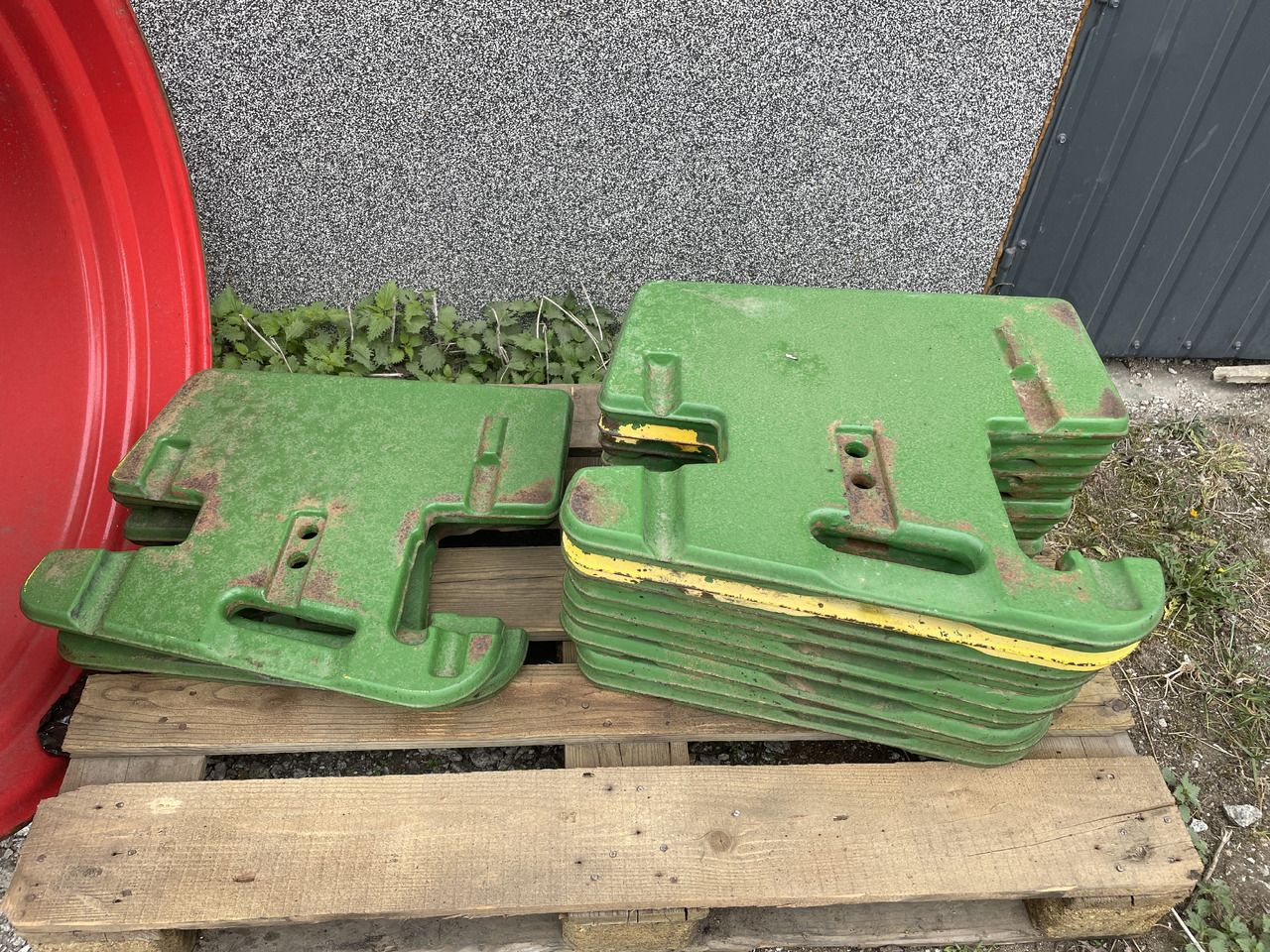 John Deere - obciążniki walizkowe - Đối trọng cho Máy móc nông nghiệp: hình 1 John Deere - obciążniki walizkowe - Đối trọng cho Máy móc nông nghiệp: hình 1