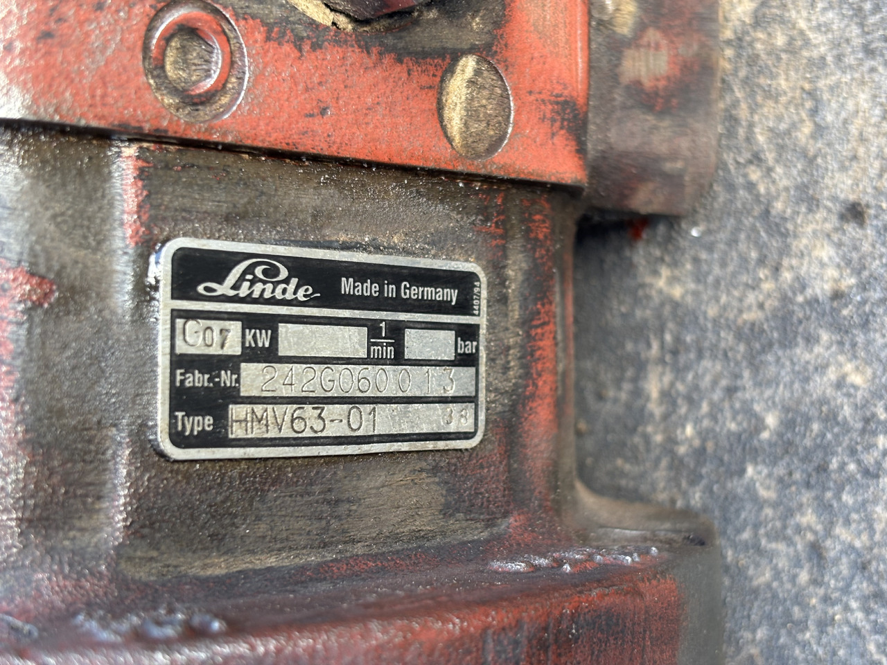 Linde HMV63-01 Pompa Hydrauliczna Tłokowa Silnik - Bơm thủy lực cho Máy móc nông nghiệp: hình 5 Linde HMV63-01 Pompa Hydrauliczna Tłokowa Silnik - Bơm thủy lực cho Máy móc nông nghiệp: hình 5