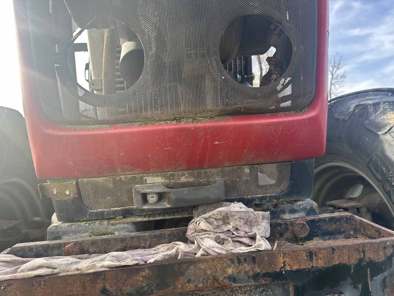 Massey Ferguson 6480 - 6499 grill przedni maska atrapa - Thân xe và ngoại thất cho Máy cày: hình 1 Massey Ferguson 6480 - 6499 grill przedni maska atrapa - Thân xe và ngoại thất cho Máy cày: hình 1