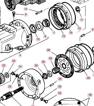 Massey Ferguson 8160 Układ Planetarny Zwolnica Wał CZĘŚCI - Mô tơ di chuyển cho Máy móc nông nghiệp: hình 2 Massey Ferguson 8160 Układ Planetarny Zwolnica Wał CZĘŚCI - Mô tơ di chuyển cho Máy móc nông nghiệp: hình 2