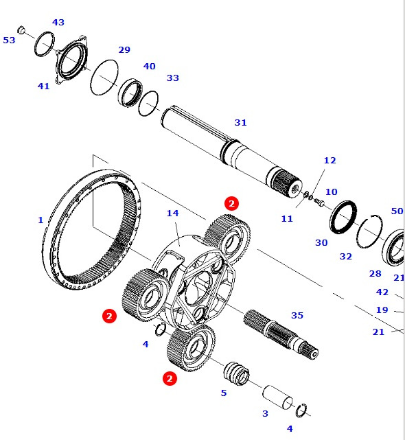 Massey Fergusson Fendt ML260 - wał osi tylnej 803,5MM 934152151143 - Trục sau cho Máy móc nông nghiệp: hình 1 Massey Fergusson Fendt ML260 - wał osi tylnej 803,5MM 934152151143 - Trục sau cho Máy móc nông nghiệp: hình 1