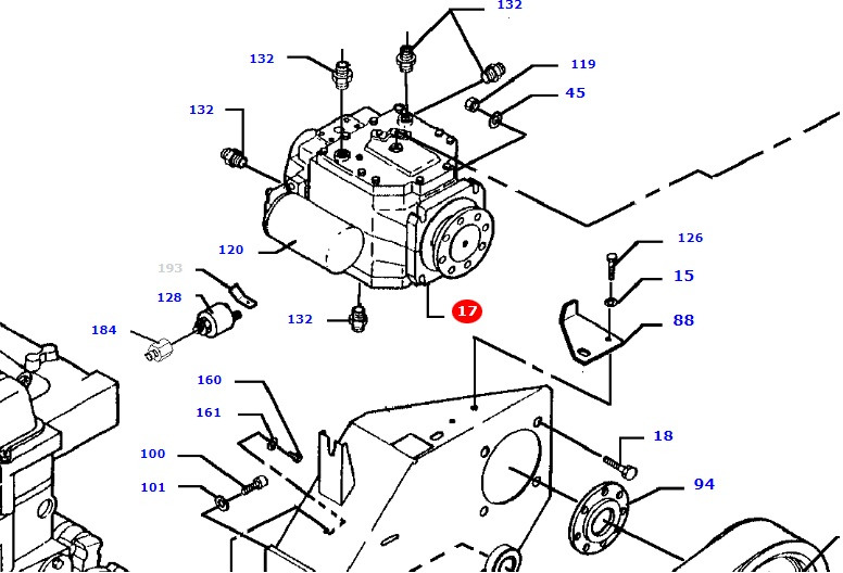 Massey Fergusson MF 30 - pompa hydrauliczna D45161000 - Bơm thủy lực cho Máy móc nông nghiệp: hình 1 Massey Fergusson MF 30 - pompa hydrauliczna D45161000 - Bơm thủy lực cho Máy móc nông nghiệp: hình 1