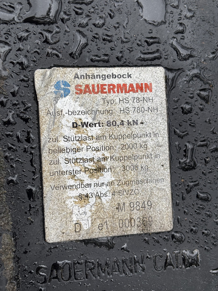 New Holland T6080 Rama Zaczepu Szyna Sauermann HS 78-NH HS 780-NH - Thân xe và ngoại thất cho Máy móc nông nghiệp: hình 5 New Holland T6080 Rama Zaczepu Szyna Sauermann HS 78-NH HS 780-NH - Thân xe và ngoại thất cho Máy móc nông nghiệp: hình 5