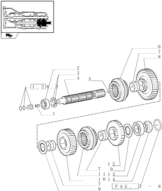 New Holland T6090 Kolo zebate napedz 37t, 38t 5165372 - Hộp số và các bộ phận cho Máy cày: hình 1 New Holland T6090 Kolo zebate napedz 37t, 38t 5165372 - Hộp số và các bộ phận cho Máy cày: hình 1