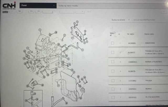 MX110 | MX120 | MX130 | MX135 - Case 241068A1 - Obudowa Podnośnika WOM - Phụ tùng cho Máy cày: hình 2 MX110 | MX120 | MX130 | MX135 - Case 241068A1 - Obudowa Podnośnika WOM - Phụ tùng cho Máy cày: hình 2