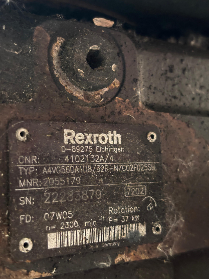 Rexroth 4102132A Pompa Hydrauliczna 4102132A/4, 4117935A/3 A4VG56DA1D8 - Bơm thủy lực cho Máy móc nông nghiệp: hình 3 Rexroth 4102132A Pompa Hydrauliczna 4102132A/4, 4117935A/3 A4VG56DA1D8 - Bơm thủy lực cho Máy móc nông nghiệp: hình 3