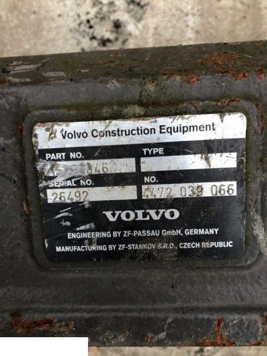 VOLVO L35 - Most Napędowy - Trục và các bộ phận cho Máy móc xây dựng: hình 2 VOLVO L35 - Most Napędowy - Trục và các bộ phận cho Máy móc xây dựng: hình 2
