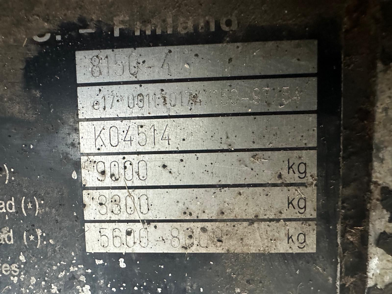 Máy cày Valtra 8150 8150-4 - cała na części: hình 6