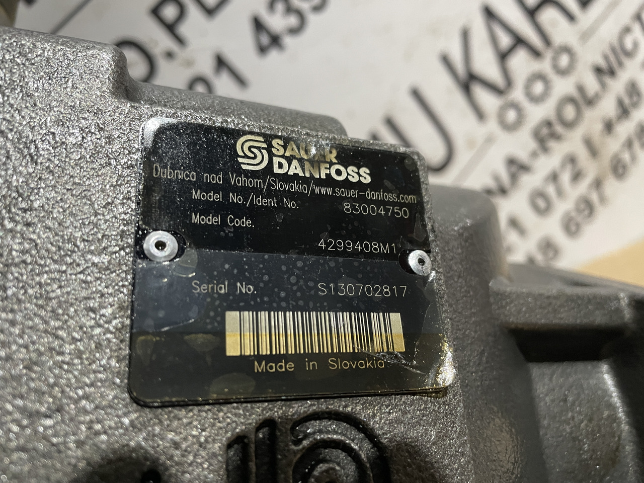 Valtra S354 Massey 8480 - pompa hydrauliczna 4299408M1 4299408M2 - Bơm thủy lực cho Máy móc nông nghiệp: hình 4 Valtra S354 Massey 8480 - pompa hydrauliczna 4299408M1 4299408M2 - Bơm thủy lực cho Máy móc nông nghiệp: hình 4