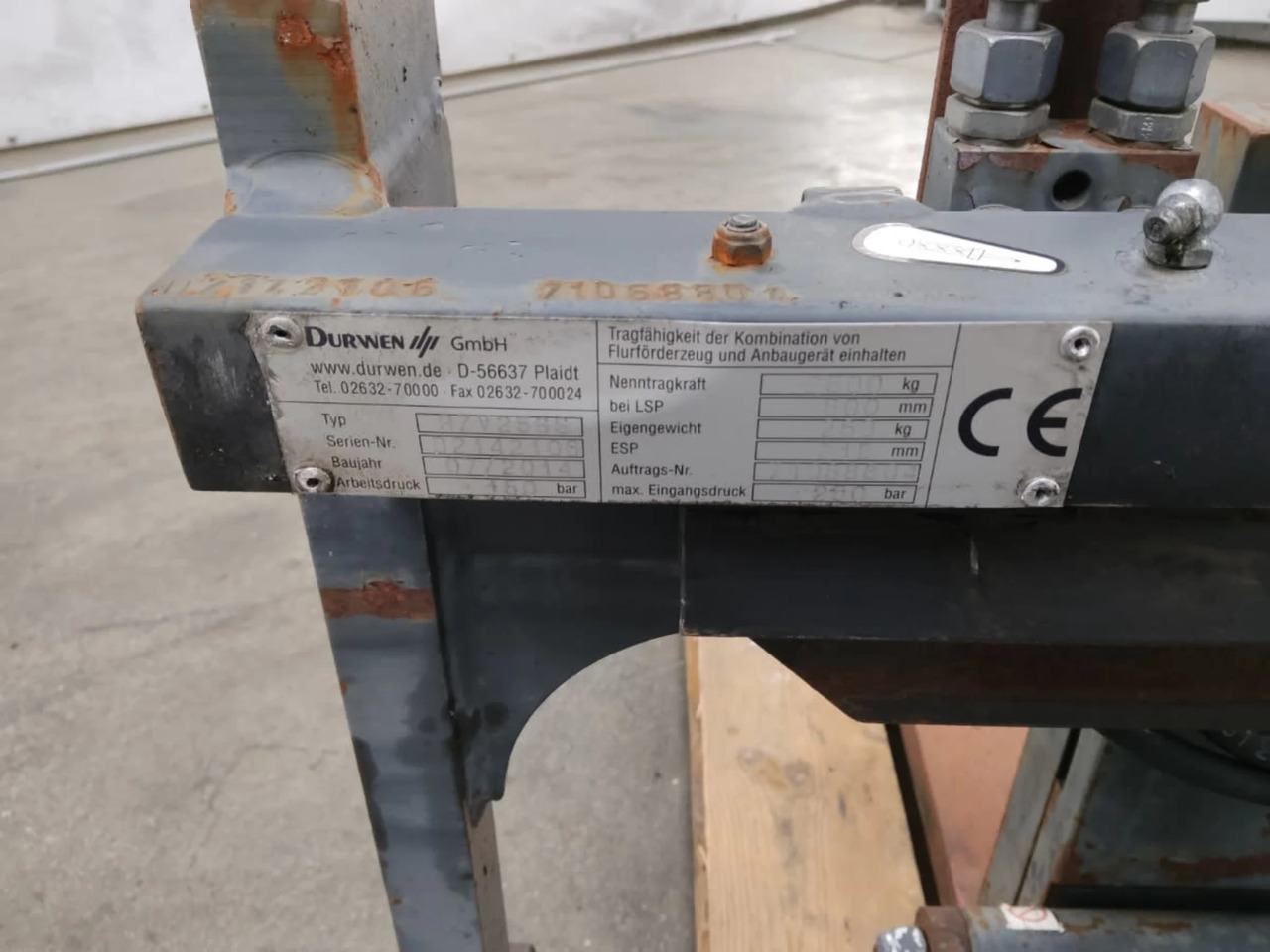 Durwen D2142106 - Đính kèm cho Thiết bị xử lý vật liệu: hình 2 Durwen D2142106 - Đính kèm cho Thiết bị xử lý vật liệu: hình 2
