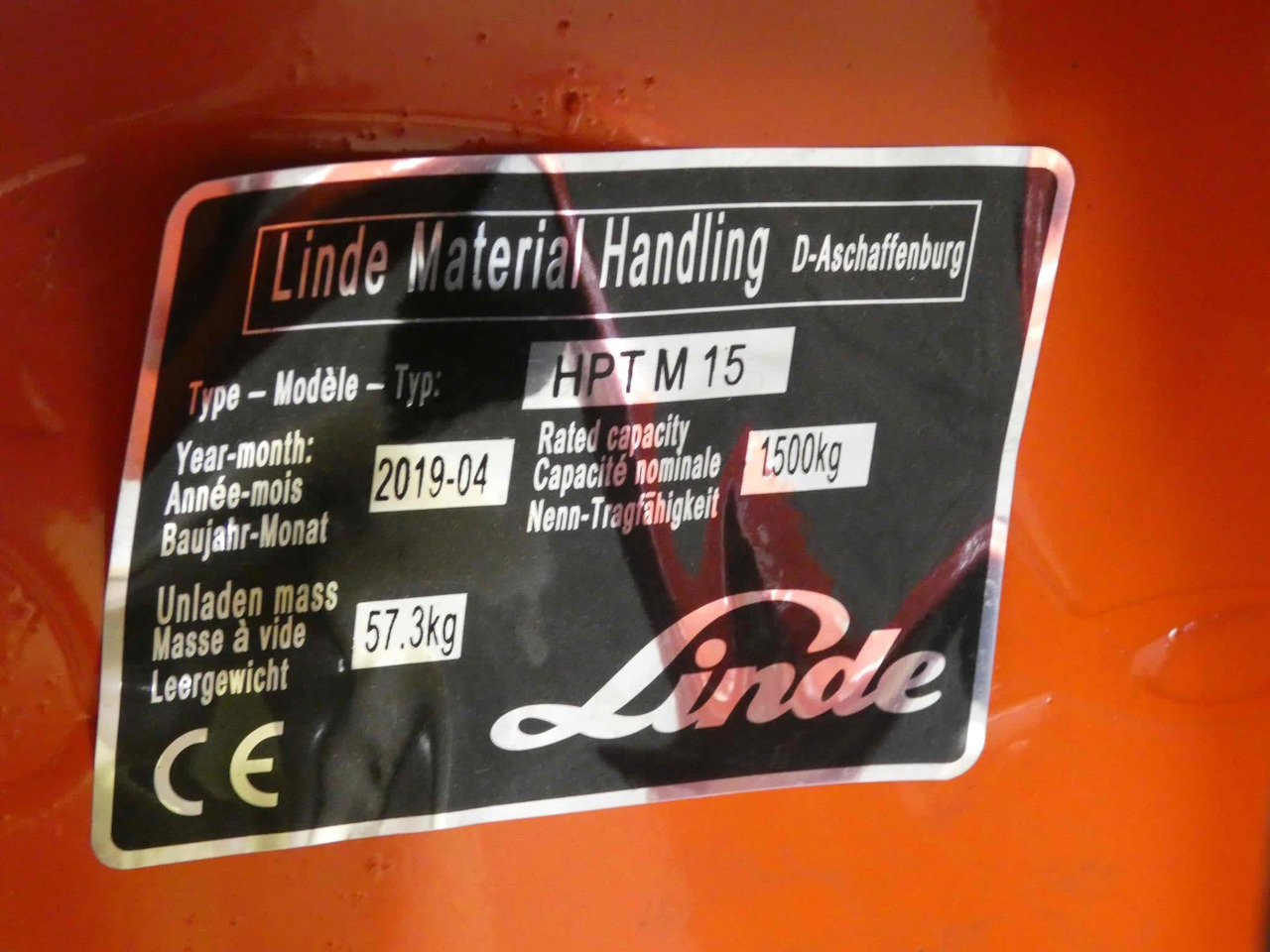 Linde 4x HPTM15High/350mm - Xe tải nâng pallet: hình 4 Linde 4x HPTM15High/350mm - Xe tải nâng pallet: hình 4