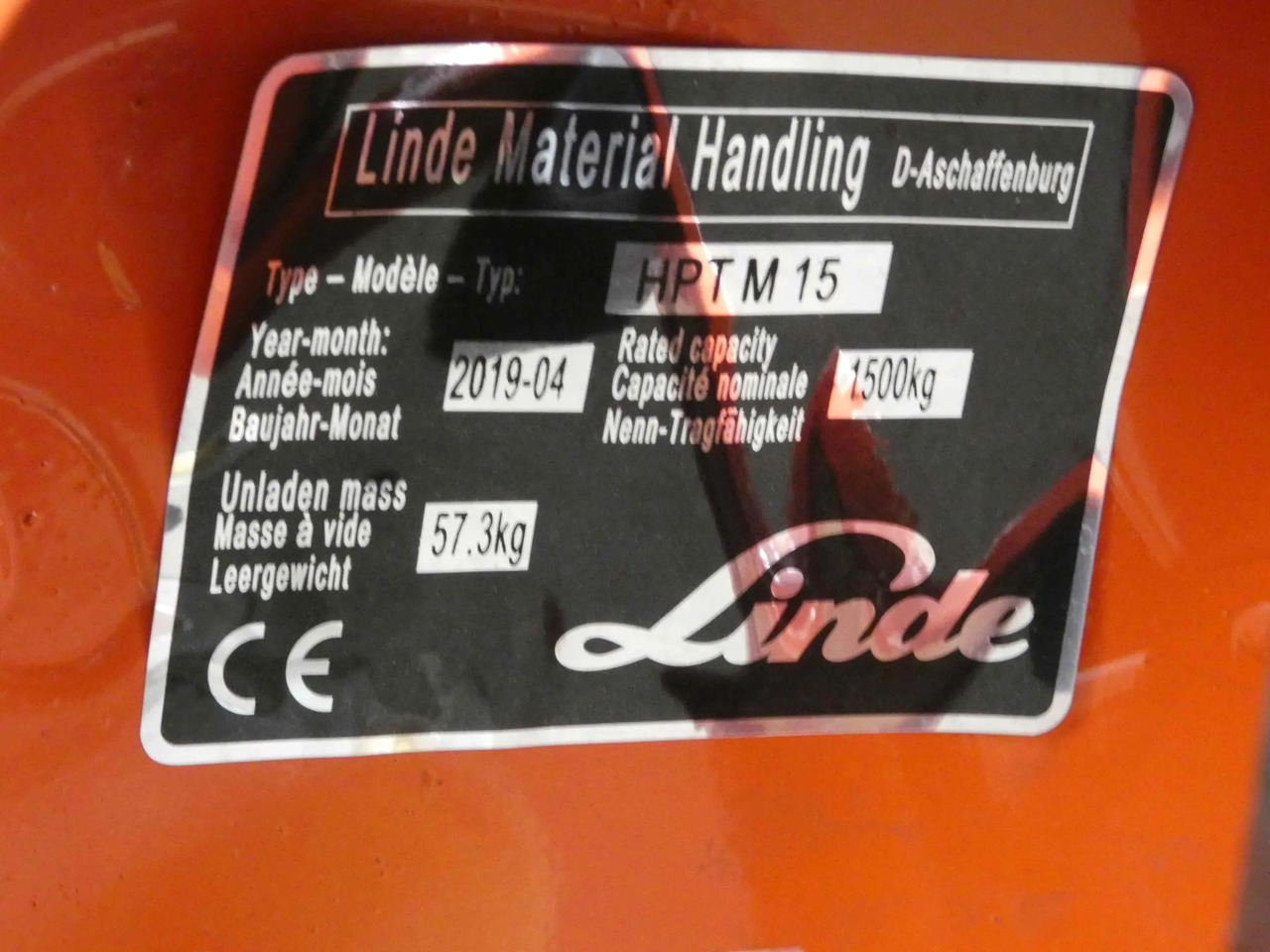 Linde 4x HPTM15High/350mm - Xe tải nâng pallet: hình 4 Linde 4x HPTM15High/350mm - Xe tải nâng pallet: hình 4