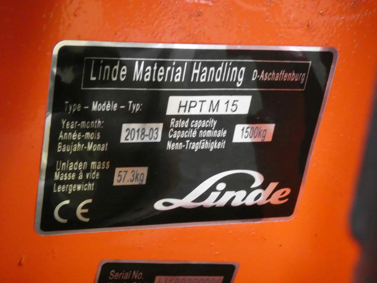 Linde 4x HPTM15Low/350mm - Xe tải nâng pallet: hình 4 Linde 4x HPTM15Low/350mm - Xe tải nâng pallet: hình 4