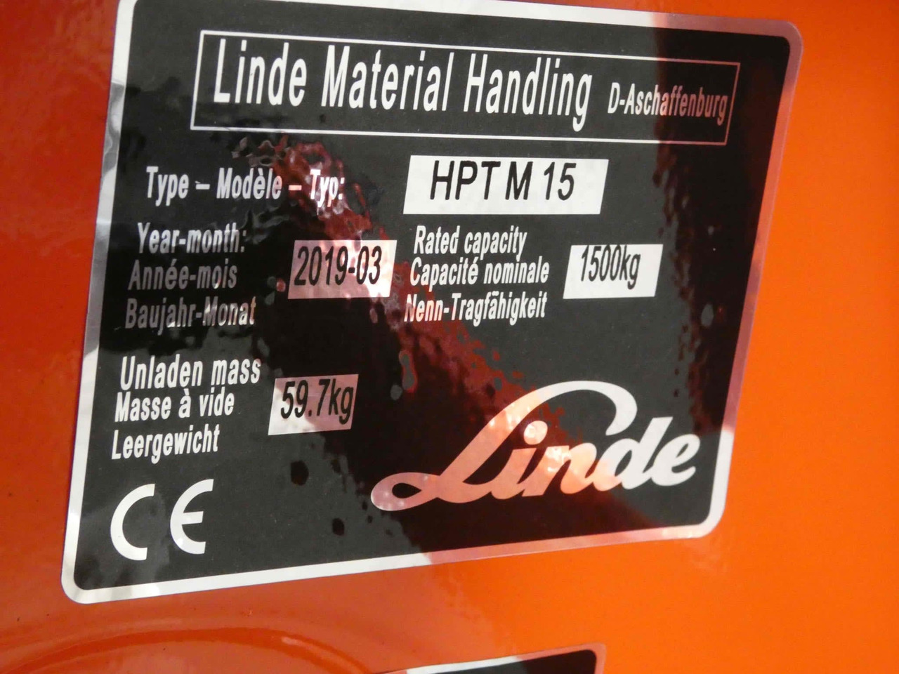 Linde 8x HPTM15/565mm - Xe tải nâng pallet: hình 4 Linde 8x HPTM15/565mm - Xe tải nâng pallet: hình 4