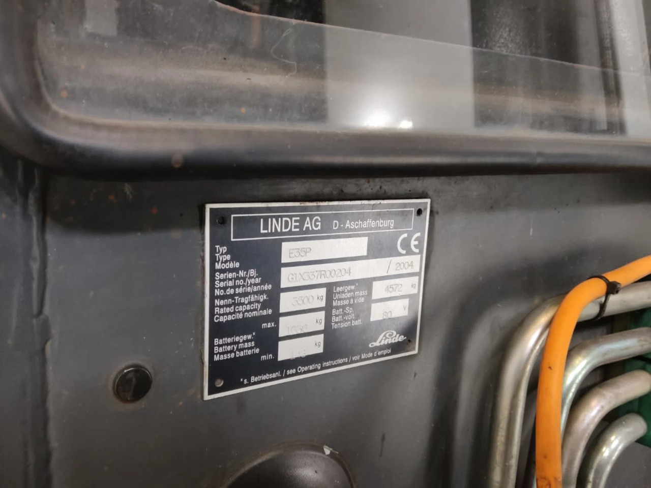 Linde E35P - Xe nâng điện: hình 5 Linde E35P - Xe nâng điện: hình 5