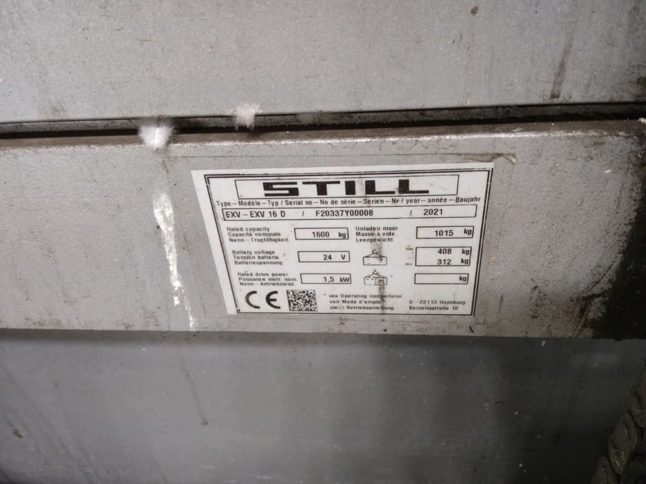 STILL EXV16D/LiIon - Máy xếp chồng: hình 5 STILL EXV16D/LiIon - Máy xếp chồng: hình 5