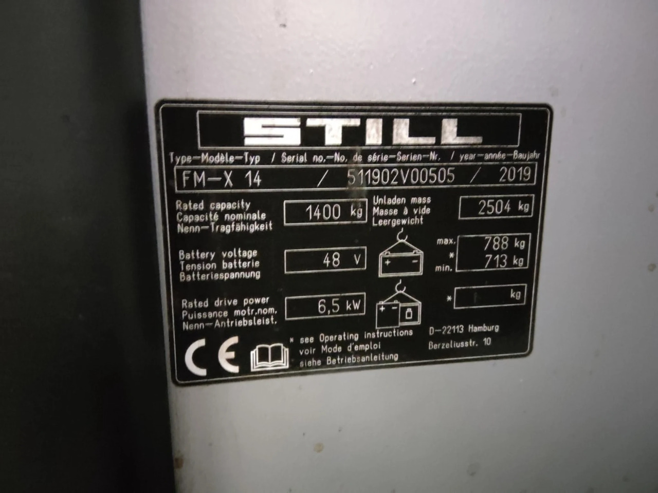 STILL FM-X14 - Xe tải tiếp cận: hình 5 STILL FM-X14 - Xe tải tiếp cận: hình 5