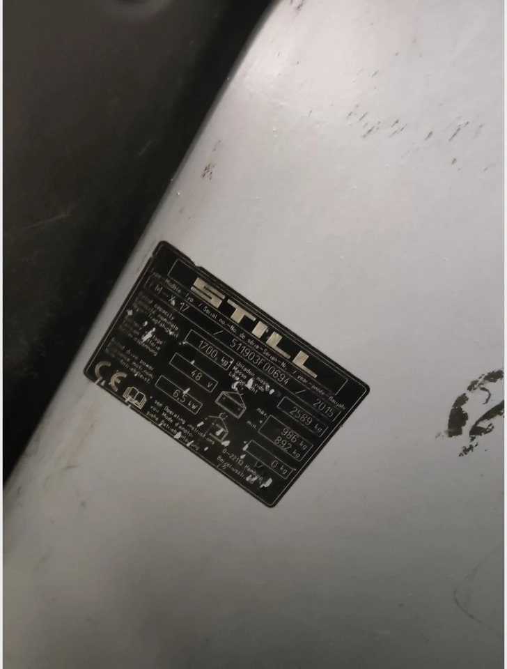 STILL FM-X17 - Xe tải tiếp cận: hình 5 STILL FM-X17 - Xe tải tiếp cận: hình 5