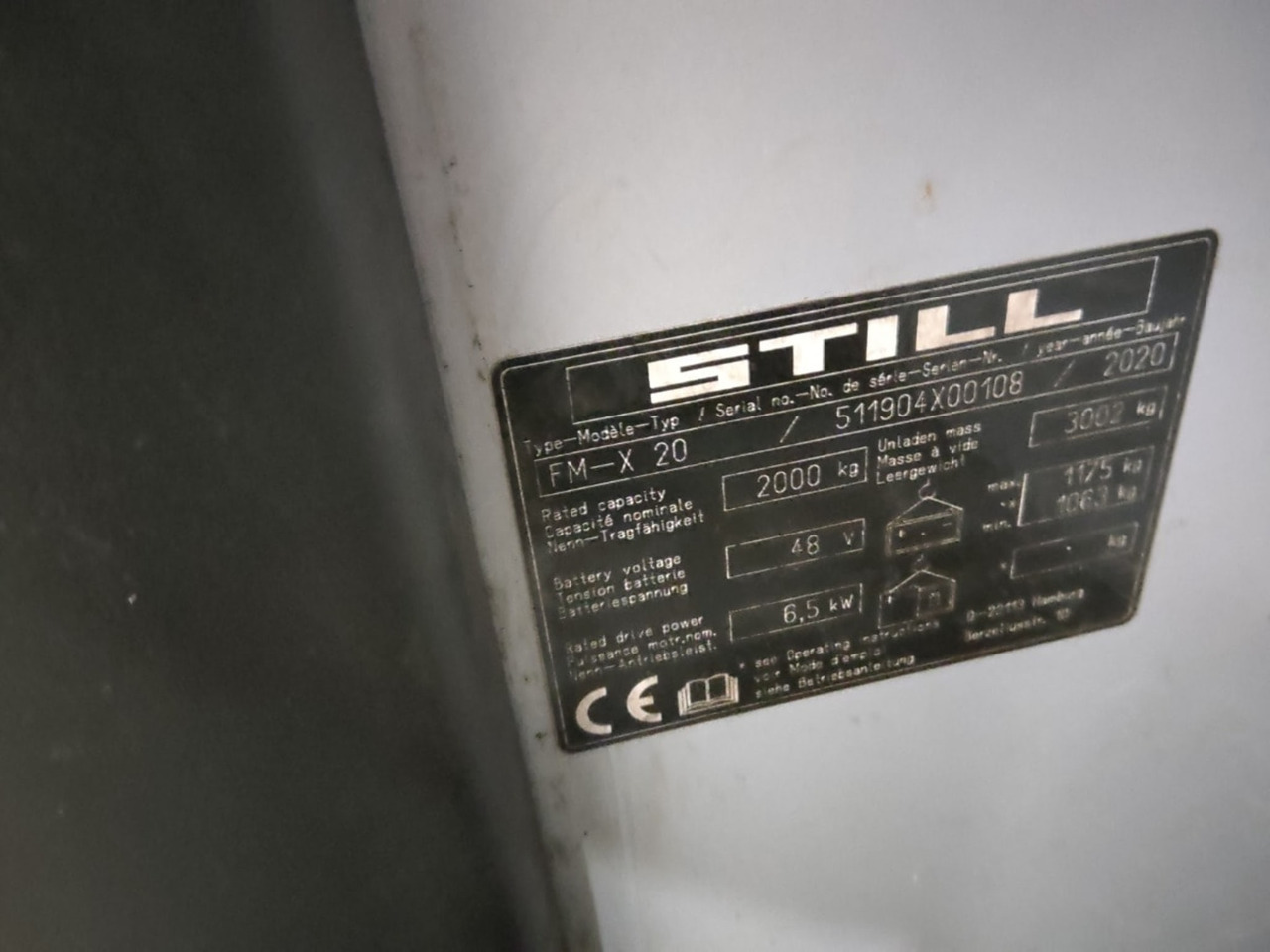 STILL FM-X20/LiIon - Xe tải tiếp cận: hình 2 STILL FM-X20/LiIon - Xe tải tiếp cận: hình 2