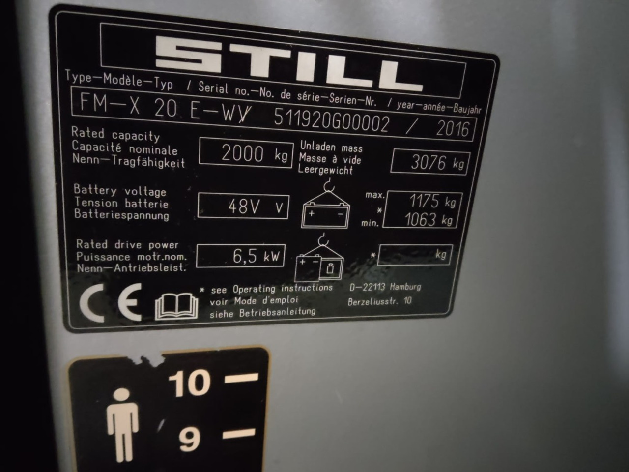 STILL FM-X20EW - Xe tải tiếp cận: hình 2 STILL FM-X20EW - Xe tải tiếp cận: hình 2