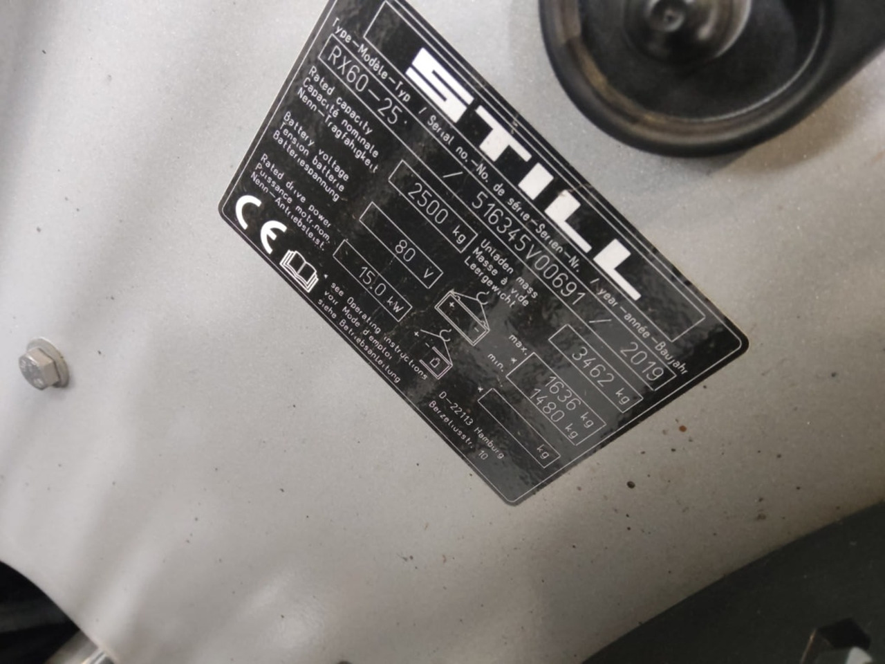 STILL RX60-25 - Xe nâng điện: hình 2 STILL RX60-25 - Xe nâng điện: hình 2