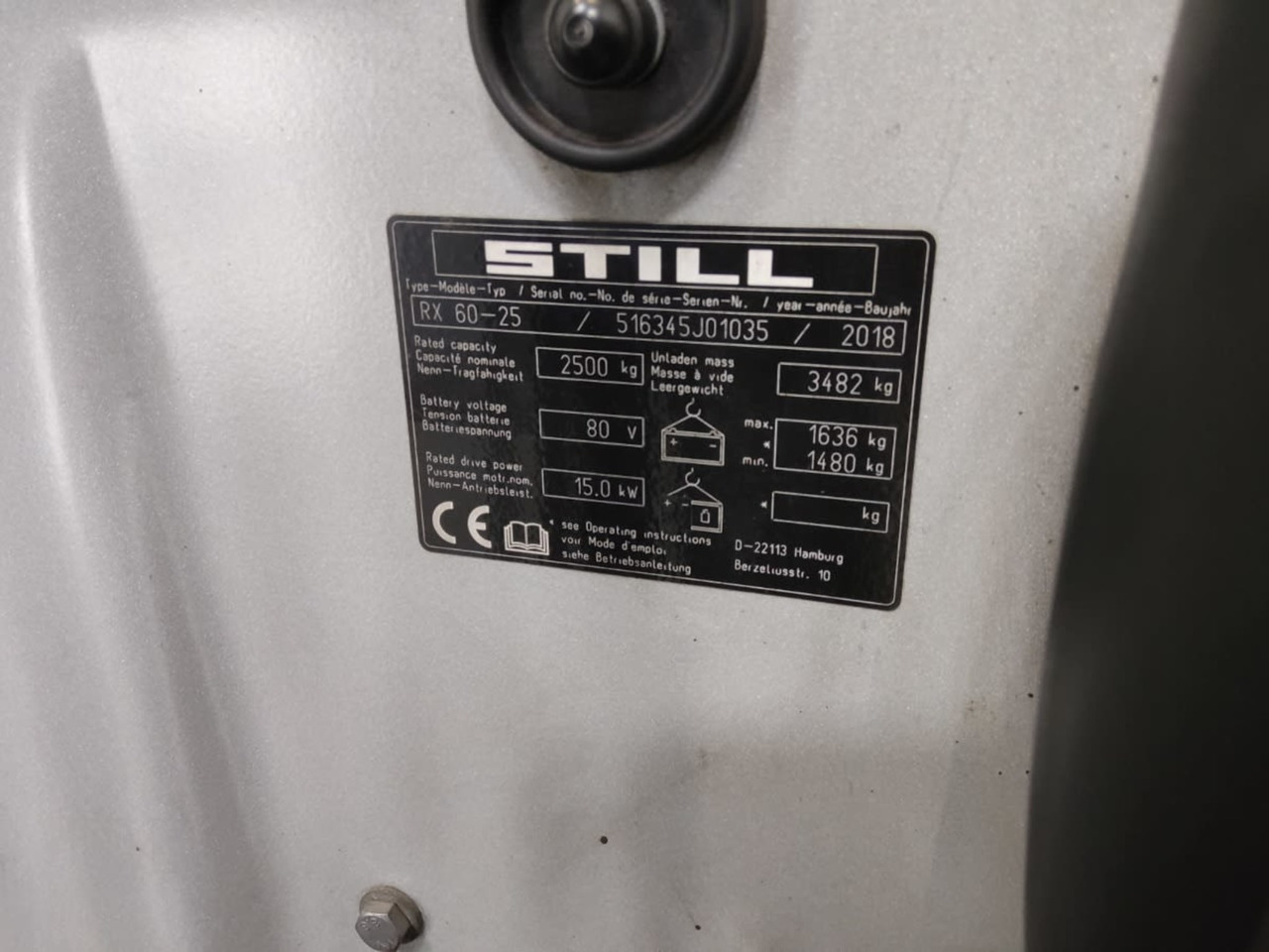 STILL RX60-25 - Xe nâng điện: hình 2 STILL RX60-25 - Xe nâng điện: hình 2