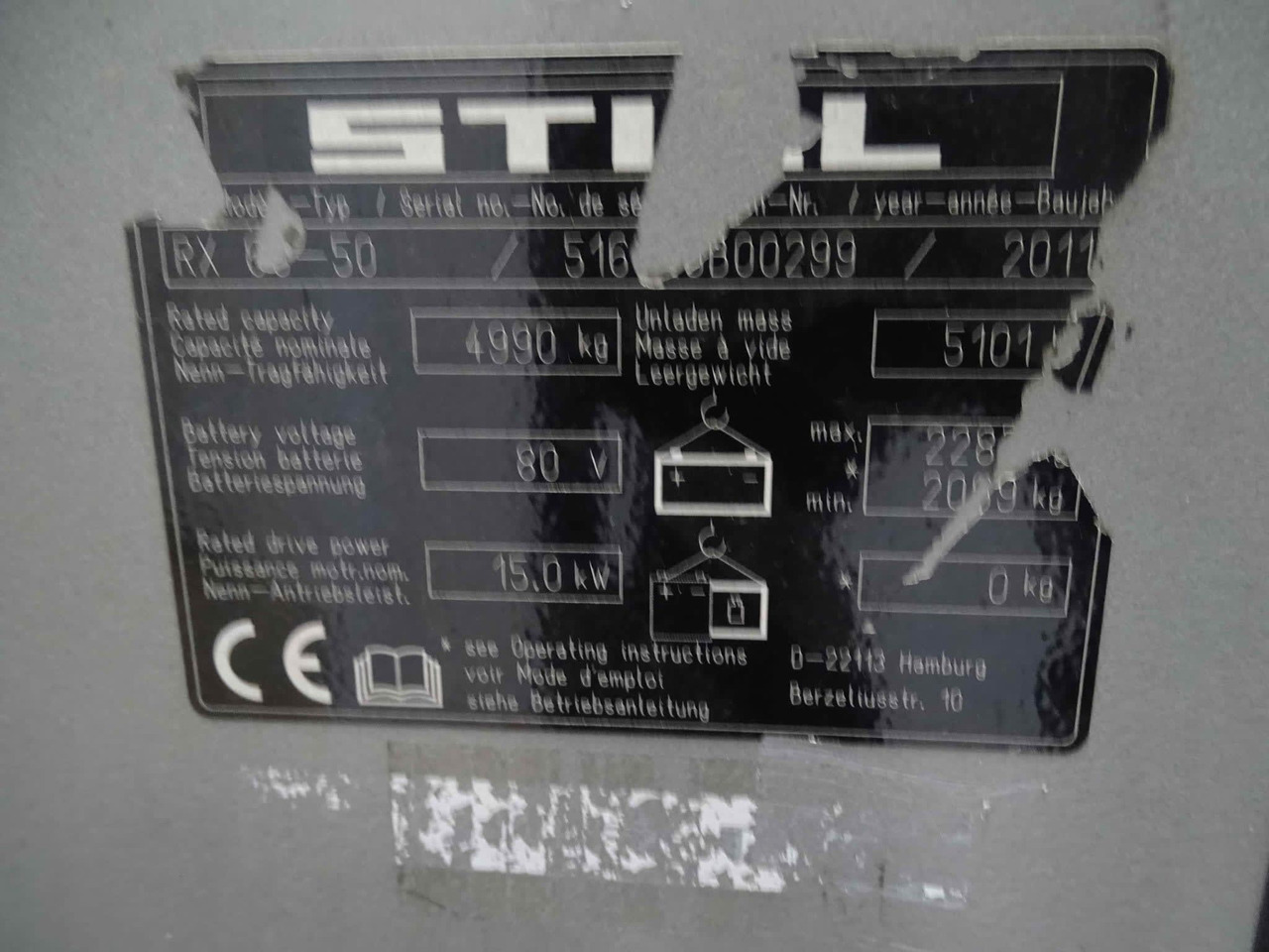 STILL RX60-50 - Xe nâng điện: hình 2 STILL RX60-50 - Xe nâng điện: hình 2