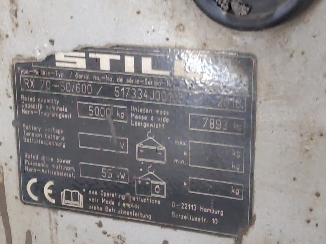 STILL RX70-50/600 - Xe nâng diesel: hình 5 STILL RX70-50/600 - Xe nâng diesel: hình 5
