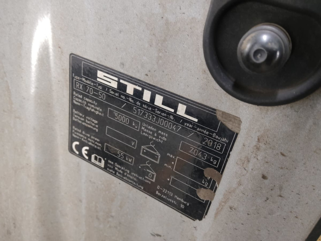 STILL RX70-50 - Xe nâng diesel: hình 5 STILL RX70-50 - Xe nâng diesel: hình 5