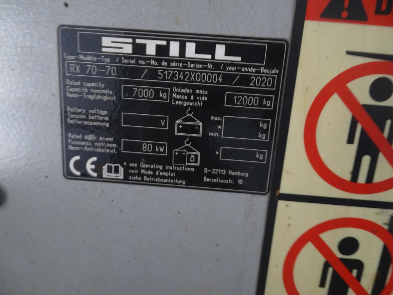 STILL RX70-70 - Xe nâng diesel: hình 3 STILL RX70-70 - Xe nâng diesel: hình 3