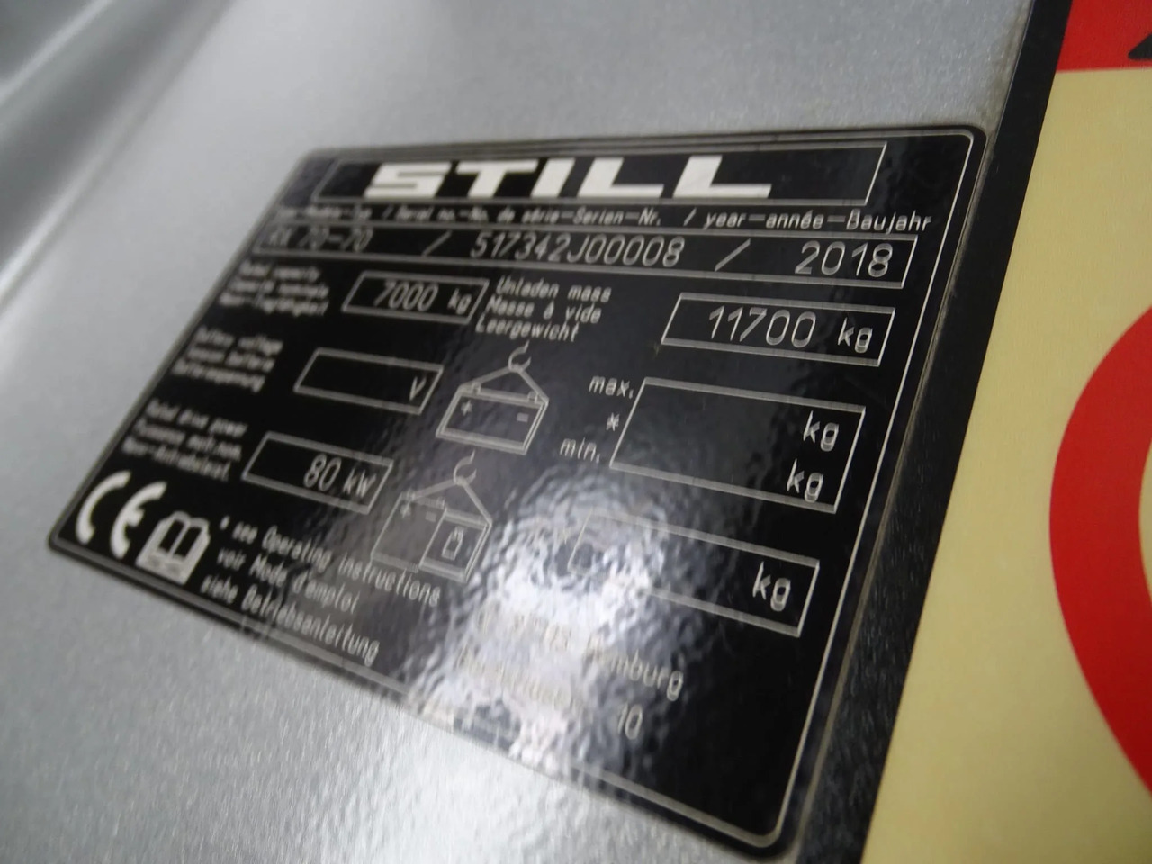 STILL RX70-70 - Xe nâng diesel: hình 5 STILL RX70-70 - Xe nâng diesel: hình 5