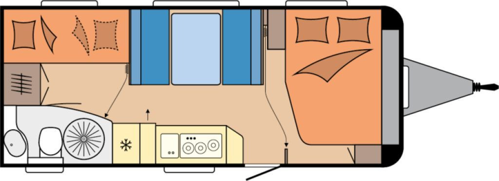 Hobby De Luxe 545 KMF 2026 3er Autark Backofen uvm.+ - Rơ moóc kiểu caravan: hình 2 Hobby De Luxe 545 KMF 2026 3er Autark Backofen uvm.+ - Rơ moóc kiểu caravan: hình 2