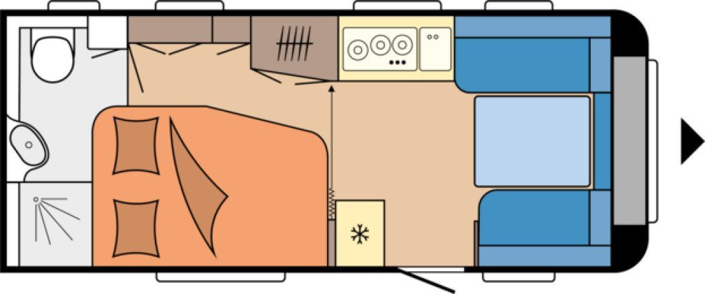 Hobby Excellent 495 WFB Mover, Autark,Combi6E Backofen - Rơ moóc kiểu caravan: hình 2 Hobby Excellent 495 WFB Mover, Autark,Combi6E Backofen - Rơ moóc kiểu caravan: hình 2