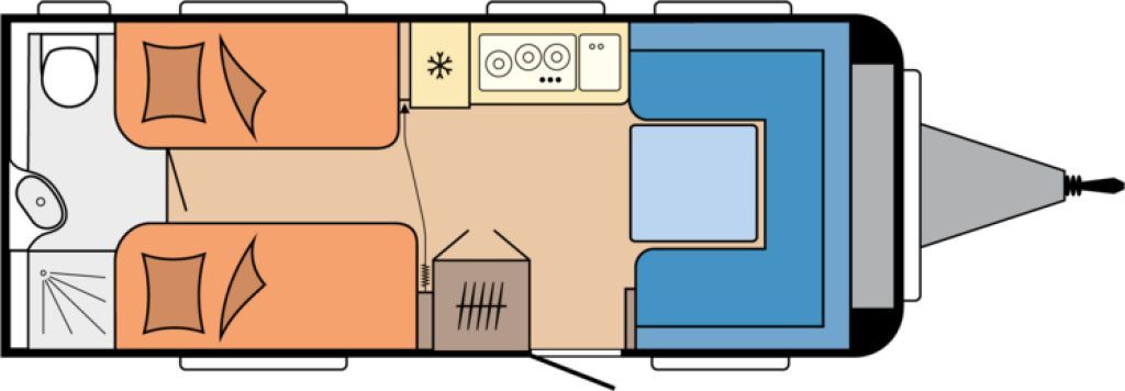 Hobby Excellent Edition 540 WLU AUTARK 2000kg., Citywa - Rơ moóc kiểu caravan: hình 2 Hobby Excellent Edition 540 WLU AUTARK 2000kg., Citywa - Rơ moóc kiểu caravan: hình 2