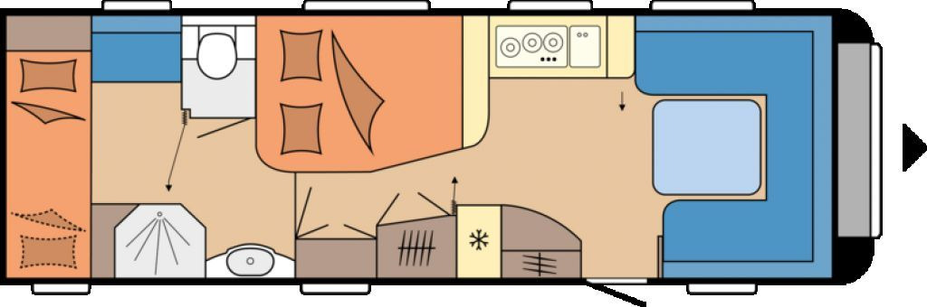Hobby Prestige 720 KWFU 2x ALDE BACKOFEN AUTARK uvm++ - Rơ moóc kiểu caravan: hình 3 Hobby Prestige 720 KWFU 2x ALDE BACKOFEN AUTARK uvm++ - Rơ moóc kiểu caravan: hình 3