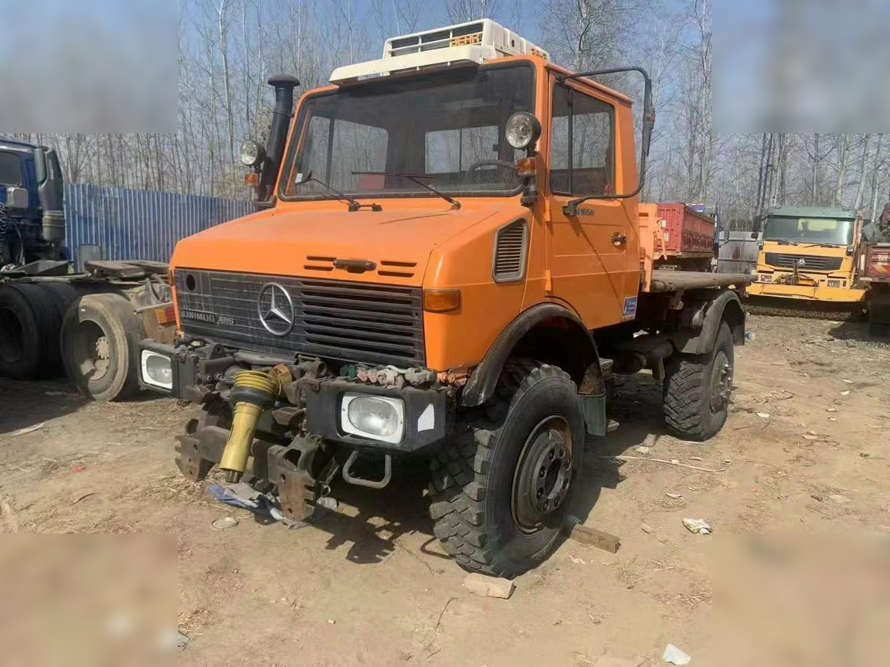 1998 MERCEDES-BENZ UNIMOG 1650 - Xe tải khung gầm: hình 2 1998 MERCEDES-BENZ UNIMOG 1650 - Xe tải khung gầm: hình 2
