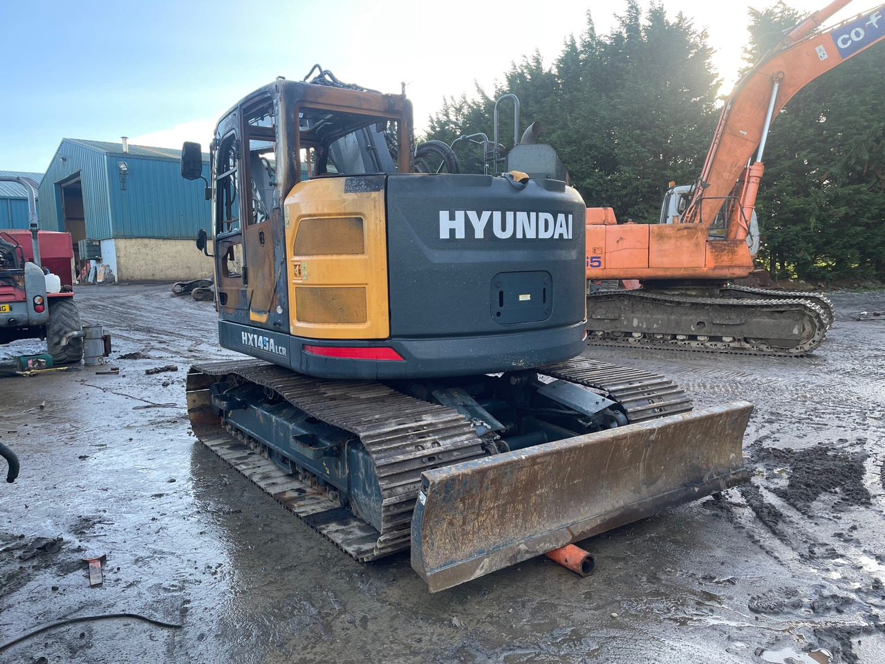 Hyundai HX145A CLR - Máy xúc bánh xích: hình 5 Hyundai HX145A CLR - Máy xúc bánh xích: hình 5