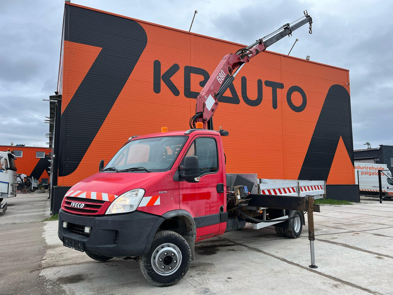 Iveco Daily 65C18 4x2 HMF 683 K2 / PLATFORM L=4256 mm - Xe tải nhỏ phẳng: hình 1 Iveco Daily 65C18 4x2 HMF 683 K2 / PLATFORM L=4256 mm - Xe tải nhỏ phẳng: hình 1