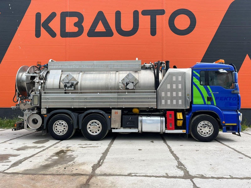MAN TGA 26.430 6x2*4 TANK 13700 l / VACUUM MORO PM200R - 2283 hours / PRESSURE Pratissoli KF38 - 40 l/min - 150 bar - Xe tải chân không: hình 4 MAN TGA 26.430 6x2*4 TANK 13700 l / VACUUM MORO PM200R - 2283 hours / PRESSURE Pratissoli KF38 - 40 l/min - 150 bar - Xe tải chân không: hình 4