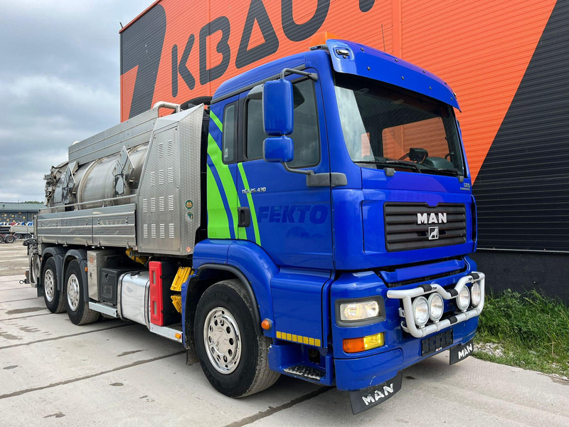 MAN TGA 26.430 6x2*4 TANK 13700 l / VACUUM MORO PM200R - 2283 hours / PRESSURE Pratissoli KF38 - 40 l/min - 150 bar - Xe tải chân không: hình 3 MAN TGA 26.430 6x2*4 TANK 13700 l / VACUUM MORO PM200R - 2283 hours / PRESSURE Pratissoli KF38 - 40 l/min - 150 bar - Xe tải chân không: hình 3