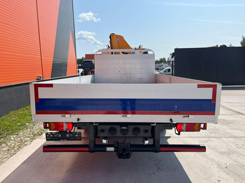 Xe tải thùng lửng/ Phẳng, Xe cẩu tự hành MAN TGL 8.190 4x2 EFFER 80.2/2S / PLATFORM L=5250 mm: hình 7